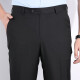 Red bean trousers men's business casual simple formal men's trousers S5 black 33