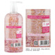 Kustie Kustie shower gel long-lasting fragrance beauty fragrance shower gel cherry blossom rose jasmine petals 720*3 set