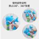 Sugar rice bubble machine dolphin blowing bubble water gun toy fully automatic electric concentrated bubble refill liquid holiday birthday gift for boys and girls