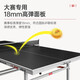 DOUBLE FISH Pisces table tennis table indoor advanced style stylish black can place balls and rackets foldable mobile table Standard model 352 [racks, nets, balls]