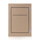Sima (SIMAA) [10 packs] Acid-free file box Document file box New standard kraft paper file box information storage box supports customization [back width 12cm] 674g imported beef card