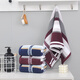 Shantou Lincun towel pure cotton face wash household soft absorbent lint-free hotel shower men and women adult thickened cotton face towel 2 pieces Gentleman Series 100% cotton 75x35cm