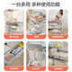 Habike (HABIKE) Diaper Table Baby Care Table Portable Multi-Function Foldable Bathing Baby Bed Diaper Change Touching Table White Deer - Cast Gray - Basic Style (Cast Basket)