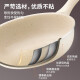 Aistar poly-oil frying pan non-stick wheat rice stone color wear-resistant omelette steak pot supplement breakfast pottery white 24cm