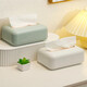 Leichte Luxus-Tissue-Box Wohnzimmer Haushaltsfrüchte Frühling Ziehkasten Wandmontierte Desktop Kreative Serviettenbox Aufbewahrung Bohnenpaste Grün/Fernbedienungssteuerung Tissue Box SF1392