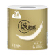 Jieyun cored paper roll velvet touch 4 layers 180g*10 rolls thickened high weight toilet paper toilet paper