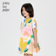 jnby by JNBY new Jiangnan cloth children's clothing short-sleeved A-type dress 24 autumn girls 1O7G12460 690/mixed powder (batch 1) random pattern 120cm