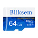 BIIKSEM driving recorder memory card dedicated memory card 32gsd card class10 car load 32g mobile phone memory card Video surveillance TF128 Bliksen white and blue card TF128 Bliksen white and blue card-32GB