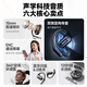 Philips (PHILIPS) bone conduction Bluetooth headset concept non-in-ear open type true wireless ear-hanging ear clip type sports running long battery life game call noise reduction TAA3719-Black