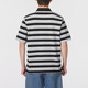 耐克（NIKE）短袖男装夏新款运动服翻领POLO衫针织透气运动T恤FN3897-010 FN3897-010/黑灰条纹 2XL