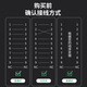 Fengyingzi RS232 serial port male to female connection cable DB9 (male)/DB9 (female) COM cable male to female extension cable straight through cable black 10 meters FYZ-WK17C