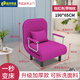 Yanlan Folding Sofa Bed Two-Purpose Living Room Small Apartment Double 1.5 Meter Wide Single Multifunctional Lunch Break Bed Home 190*65CM Gray (Including Pillows)