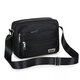 [Ausgewählt] Geldkollekte Umhängetasche Casual Crossbody Body Herrenbeutel Umhängetasche Business Brieftasche mehrschichtige koreanische Version Männer Y688 Upgrade Model + [Six Pocket Black]