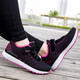 Hmadnkaj Senior Schuhe für Frauen Neue Produkte Anti-Rutsch weicher Sohle mittleren Alters und ältere Mutterschuhe Dad Sport lässig Schuhe Männer Single Schuhe Wanderschuhe 829 Schwarz Rose Red Women 40