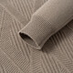 MONTAGUT New Year's Eve Men's Wool Sweater Soft, Comfortable and Skin-Friendly Casual Knitted Sweater Khaki M