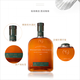 Woodford Rye United States Bourbon 1000 ml 45,2 Grad Importierter Wein