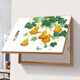 鲸派电表箱装饰画免打孔液压上掀式总开关强电箱壁画餐厅配电箱挂画 757-21 60*40(遮挡50*30)液压金框