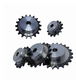 1.5 inch 24A sprocket wheel with 24A chain 10 11 12 13 14 15 16 17181920 -32 24A10 gear wheel diameter 142