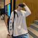 
Commander Bear Helley Jones Long Sleeve T-shirt Men's Autumn New Hong Kong Style Top Teenager Student Loose Casual Dsa148-t695 White S