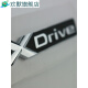 山头林村宝马12357系M车标改装M135iM240iM760li字标后尾标车贴V12标志色V 黑色M760i一套