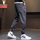 
Playboy (PLAYBOY) jeans men's autumn new youth Korean style trendy retro harem pants men's handsome casual pants gray M
