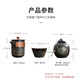 Bo Naling Travel Tea Set Portable Kung Fu Tea Set Ceramic Cup Teapot Quick Cup Business Dragon Boat Festival Holiday Gift Travel Tea Set Yahei 1 piece