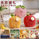 Hennaida hand towel hanging kitchen quick-drying rag bathroom toilet absorbent towel non-shedding chenille hand ball wiping green safety and joy