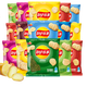 乐事（Lay's）薯片小包装12g多口味原切膨化食品整箱办公室零食大礼包休闲食品 【20包】3~5种多口味混合
