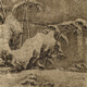 Yuantanzhi Ruixue Bambus Bild Alte Blumen- und Vogel Bild Bildlauf literarische Gemälde berühmte Gemälde Antiquitäten Gemälde dekorative Hängsgemälde Yuanli Tinte Bambus Bild 12803 50 x 75 cm (Sprühen von Malerei
