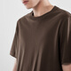 T-shirt pour hommes en coton pur sans marque [Ammonia liquide] coton pur