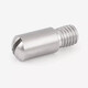 Eiern 304 Edelstahl One-form-Außengewinde zylindrischer Stift Rilling Positioning Pin GB831 Headless Step Screw 4*8*M3*4 [4 Stücke]