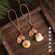 Leledi Lucky Cat Car Key Pendant Lanyard Pendant Cute Female Phone Case Keychain Lucky Cat