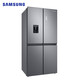SAMSUNG offers 15% replacement subsidy for 488-liter air-cooled inverter refrigerator, cross-door household refrigerator, high moisturizing and quick freezing, automatic cold drink machine, trade-in appliances RF48A4010M9/SC