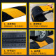 Baige rubber speed bump thickened slope buffer belt highway road surface ramp car speed limit ridge 100*30*3cm