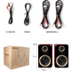 Shanshui (SANSUI) M2 tube combination audio Bluetooth amplifier CD/DVD Home HIFI Bluetooth subwoofer speaker FM radio 2.0 stereo desktop speaker set M2 [4 bile duct amplifier + DVD + three-point speaker]