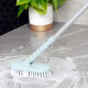 Kitchen grid extra long handle retractable floor brush bathroom wall tile cleaning brush bathroom bathtub sponge cleaning brush floor brush scouring pad cleaning brush two-piece set