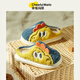 Cheerful Mario Children's Cotton Slippers Boys Winter Boys' Wool Shoes Girls Autumn and Winter Baby Wool Slippers Navy Blue Inner Length 23cm