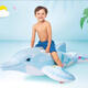 INTEX 58535 dolphin inflatable mount swimming ring adult and children inflatable toy floating bed thickened water