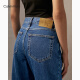 Calvin Kleinjeans [Replica 90 Series] Four Seasons Women's C-Cotton Retro Classic Straight Jeans 40WL795 E5D-Denim Blue 30