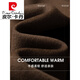 Pierre Cardin Herbst- und Winter-Herren-Herren-doppelseitige Plüschjacke mit mittleren Länge High-End-Wollmantel Herren Windbrecher Winterkleidung braun
