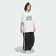 Adidas 阿迪达斯  SMR GFX TEE SS三叶草夏女子运动短袖T恤T桖 IW6296 2XS