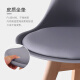 Huakai Star Chair Home Eames Dining Chair Nordic Style Leisure Office Chair Negotiation Chair HK3106 Gray