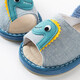 Jindouzi children's slippers 1-5 years old, home non-slip boys' soft-soled cloth shoes, thousand-layer bottom T196 24, inner length 15cm, size 16 recommended foot length 14cm
