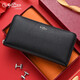 
Goldlion handbag men's clutch genuine leather belt zipper wallet long luxury high-end brand cowhide 2025 latest model large size [official authorized authentic] first layer cowhide