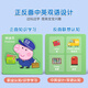 星星舟儿童拼图1-3岁小猪佩奇宝宝益智玩具1岁半幼儿早教专注力生日礼物 【运动认知】/共10张图案