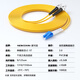 Nokoxin carrier-grade optical fiber jumper single-mode dual-core LC-LC Gigabit armored pigtail cable anti-rat, tensile and bending resistant and customizable single-mode dual-core LC-ST 3 meters