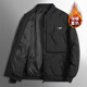 Delhui Cotton Coat Men's Winter Cotton Coat Collier de baseball masculin d'âge moyen d'âge moyen et de pain de pain à coups de pain et de couple de couple à vent et de couple lâche des jeunes.