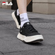 斐乐（FILA）官方川行鞋FOSSO男鞋复古帆布鞋新款休闲鞋 黑-BK 41