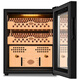 Shuangyou FK-168C1 smart cigar cabinet constant temperature and humidity humidification cabinet household refrigeration professional compressor cedar wood two-story bare maintenance