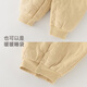 乖奇熊【暖护棉】婴幼儿夹棉连体衣秋冬季保暖棉服宝宝加厚抗菌哈衣爬服